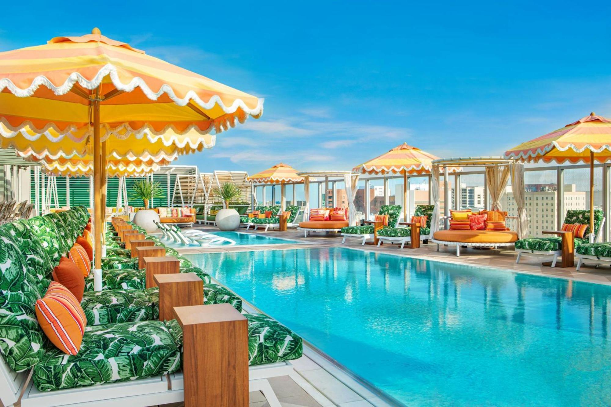 Ac Hotel By Marriott Downtown Los Angeles Bagian luar foto